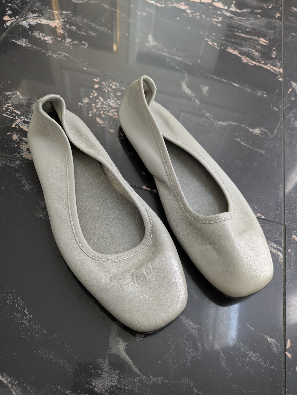 Pilcro Soft Leather Glove Ballet Flats From Anthropologie Size 37